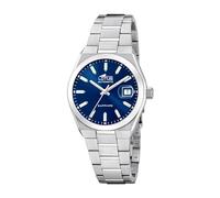 LOTUS Reloj Automático Hombre de Acero Inoxidable 316l Plateado Reloj Analógico Hombre - Calendario - Cristal Zafiro de Alta Resistencia - Resistente al Agua 10 ATM 18996/2