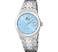 Lotus Reloj automático analógico 19000/2 Hombre Acero 316L Plateado Calendario Zafiro 10 ATM