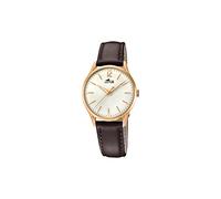 Lotus Reloj de Cuarzo para Mujer, analógico, Pantalla clásica y Correa de Piel 18407/1