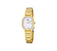 Lotus Reloj de Mujer 19013/1 Old Money en Acero Dorado con Pulsera de Acero de Regalo