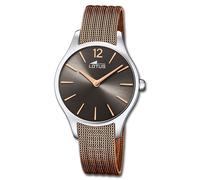 Lotus Reloj de Mujer Elegante 18749/3 Reloj Pulsera Acero Bliss Braun UL18749/3