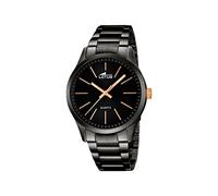 Lotus Reloj Hombre 18162/2 Minimalist Caja de Acero Inoxidable 316l Negro Correa de Acero Inoxidable 316l Negro
