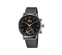 LOTUS Reloj Hombre 18806/1 Connected Caja de Acero Inoxidable 316l Negro Correa de Acero Inoxidable 316l Gris