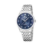 LOTUS Reloj Hombre 19056/4 Classic Steel Caja de Acero Inoxidable Plateado Correa de Acero Inoxidable Plateado