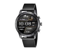 LOTUS Reloj Hombre 50048/1 Smartwatch Caja de Aleacion de Zinc Negro Correa de Acero Inoxidable 316l Negro