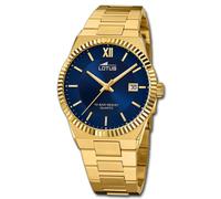Lotus Reloj Hombre Acero Oro Lotus Classic Reloj de Pulsera UL18837/2