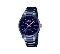 Lotus Reloj Hombre 18163/2 Minimalist – Caja y correa acero inoxidable 316L azul, cuarzo, 5 ATM