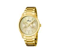 Lotus Reloj Hombre 15955/2 Minimalist - Caja acero 316l dorado, correa acero plateado, 5 ATM