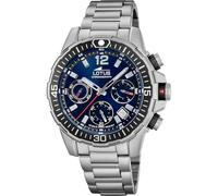 LOTUS Reloj Hombre Analógico de Acero Inoxidable 316l - Movimiento de Cuarzo - Cronógrafo - Calendario - Cristal Mineral de Alta Resistencia - Resistente al Agua 10 ATM 18977/2 Special Prices