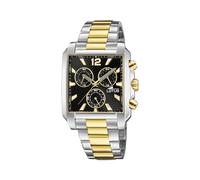 LOTUS Reloj Hombre Analógico de Acero Inoxidable 316l Multicolor - Movimiento de Cuarzo - Cronógrafo - Cristal Mineral de Alta Resistencia - Resistente al Agua 5 ATM 18852/4 Special Prices