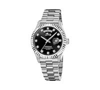 Lotus Reloj hombre Freedom 18854/7 – Acero 316L plateado, cuarzo, calendario, cristal mineral 10 ATM