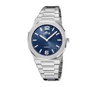 LOTUS Reloj Hombre Analógico de Acero Inoxidable 316l Plateado - Movimiento de Cuarzo - Cristal Mineral de Alta Resistencia - Resistente al Agua 5 ATM 18841/2 Excellent
