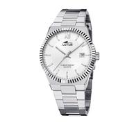 Lotus Reloj de hombre Freedom 18835/1 – Acero inoxidable, Cuarzo, Cristal mineral, Plateado, 10 ATM