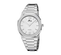 LOTUS Reloj Hombre Analógico de Acero Inoxidable 316l Plateado | Movimiento de Cuarzo, Cristal Mineral de Alta Resistencia, Resistente al Agua 5 ATM 18841/1 Excellent