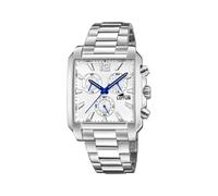 Lotus Reloj Hombre 18850/1 Square Series Caja de Acero Inoxidable 316l Plateado Correa de Acero Inoxidable 316l Plateado