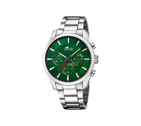 LOTUS Reloj Hombre Analógico de Acero Inoxidable 316l Plateado - Movimiento de Cuarzo - Cronógrafo - Cristal Mineral de Alta Resistencia - Resistente al Agua 5 ATM 18922/4 Chrono