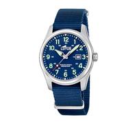LOTUS Reloj Minimalist Azul para Hombre con Correa de Nailon - Ref. 19055/2