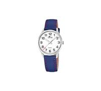 LOTUS Reloj Infantil 18406/D Junior Collection Caja de Acero Inoxidable 316l Plateado Correa de Caucho Azul