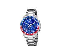 LOTUS Reloj Modelo 18580/4 de la colección Junior Collection, Caja de 36 mm Azul con Correa de Acero para cadete