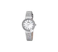 LOTUS Reloj Infantil 18625/2 Junior Collection Caja de Acero Inoxidable 316l Plateado Correa de Cuero Plateado