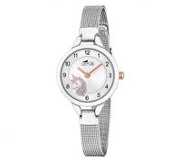 LOTUS Reloj Infantil 18862/2 Junior Collection Caja de Acero Inoxidable 316l Plateado Correa de Acero Inoxidable 316l Plateado