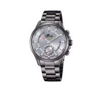LOTUS Reloj Inteligente Hombre Híbrido Connected de Acero Inoxidable 316l Gris - Analógico - Resistente al Agua 10 ATM 18807/1 - Control Música, Cuenta Pasos, Notifica y Rechaza Llamadas