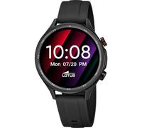 LOTUS Reloj Inteligente Hombre Mujer - Smartwatch Unisex Caucho Negro - Resistente al Agua IP65 - Voz IA, Música, Cuenta Pasos y Calorías, Teléfono, Monitor Sueño 50205/1 Naya Lite - Smartime 2nd Gen