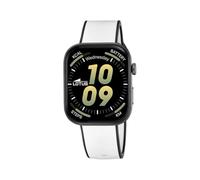 LOTUS Reloj Inteligente Hombre Mujer - Smartwatch Unisex de Caucho Blanco - Voz IA, Control Música, Cuenta Pasos y Calorías, Teléfono, Multi Deportes, Frecuencia Cardíaca, Monitor Sueño 50214/2 Audaz