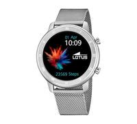 LOTUS Reloj Inteligente Hombre - Smartwatch Acero Inoxidable 316l | Resistente al Agua IP65 50037/1, Control Música, Cuenta Pasos y Calorías, Teléfono, Deportes, Frecuencia Cardíaca y Presión