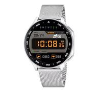 LOTUS Reloj Inteligente Hombre - Smartwatch Hombre de Acero Inoxidable 316l - Resistente al Agua IP65 50050/3 Multi Deportes, Frecuencia Cardiaca, Presión Arterial