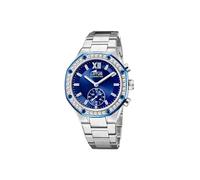 LOTUS Reloj Inteligente Mujer - Híbrido Connected de Acero Inoxidable 316l - Cristal Mineral - Resistente al Agua 5 ATM - Control Música, Cuenta Pasos, Notifica y Rechaza Llamadas 18924/2
