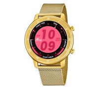 LOTUS Reloj Mujer 50038/1 Smartwatch Caja de Aleacion de Zinc Dorado Correa de Acero Inoxidable 316l Dorado