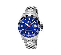 LOTUS Reloj Modelo 18766/1 de la colección Excellent, Caja de 43,85 mm Azul con Correa de Acero para Caballero