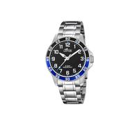 LOTUS Reloj Modelo 18786/2 de la colección Junior Collection, Caja de 36 mm Negro con Correa de Acero para cadete