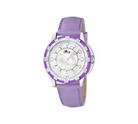 LOTUS Reloj Mujer 15747/7 Special Prices Caja de Acero Inoxidable 316l Correa de Cuero Morado