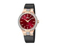 Lotus Reloj Mujer 18897/1 Bliss Caja de Acero Inoxidable 316l Rosa Correa de Acero Inoxidable 316l Negro