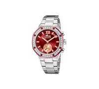 LOTUS Reloj Mujer 18924/3 Connected Caja de Acero Inoxidable 316l Plateado Correa de Acero Inoxidable 316l Plateado