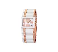 Lotus Reloj mujer 15598/1 Acero inoxidable 316L blanco, cuarzo, cristal mineral alta resistencia