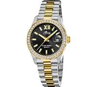 LOTUS Reloj Mujer Analógico de Acero Inoxidable 316l Multi - Movimiento de Cuarzo - Cristal Mineral de Alta Resistencia - Resistente al Agua 10 ATM - Calendario 18978/3 - Freedom Collection