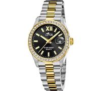 LOTUS Reloj Mujer Analógico de Acero Inoxidable 316l Multi - Movimiento de Cuarzo - Cristal Mineral de Alta Resistencia - Resistente al Agua 10 ATM - Calendario 18978/3 - Freedom Collection