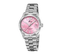 LOTUS Reloj Mujer Analógico de Acero Inoxidable 316l Plateado