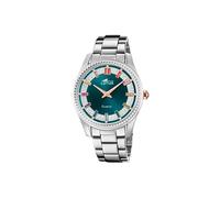 LOTUS Reloj Mujer Analógico de Acero Inoxidable 316l Plateado - Movimiento de Cuarzo - Cristal Mineral de Alta Resistencia - Resistente al Agua 5 ATM - Special Prices 18898/7