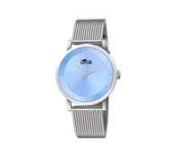 LOTUS Reloj Mujer Analógico de Acero Inoxidable 316l Plateado - Movimiento de Cuarzo - Cristal Mineral de Alta Resistencia - Resistente al Agua 5 ATM 18790/4 - Minimalist for Her