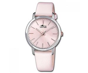 Lotus Reloj Mujer Analógico de Cuero - Movimiento de Cuarzo - Cristal Mineral de Alta Resistencia - Resistente al Agua 5 ATM - Elegante, Clásico y Vintage 18738 - Minimalist for Her