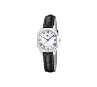Lotus Reloj mujer 19044/1 - Cuero negro, Cuarzo, Cristal mineral, 5 ATM, Calendario - Old Money