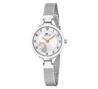 LOTUS Reloj Infantil 18862/2 Junior Collection Caja de Acero Inoxidable 316l Plateado Correa de Acero Inoxidable 316l Plateado