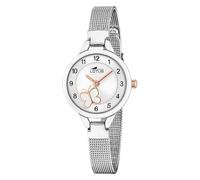 LOTUS Reloj Niña Analógico de Acero Inoxidable 316l Plateado