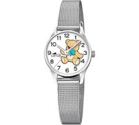LOTUS Reloj Niña Analógico de Acero Inoxidable 316l Plateado | Movimiento de Cuarzo, Reloj Infantil, Cristal de Alta Resistencia 18571/J, con Pulsera de Regalo, Junior Collection