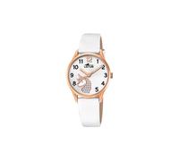 Reloj Lotus para Infantil 18407/K Junior Collection Caja de Acero Inoxidable 316l Dorado Correa de Cuero Blanco
