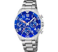 LOTUS Reloj Niño Analógico de Acero Inoxidable | Movimiento de Cuarzo, Reloj Infantil, Cristal Mineral Alta Resistencia, Resistente al Agua 5 ATM 18858/1